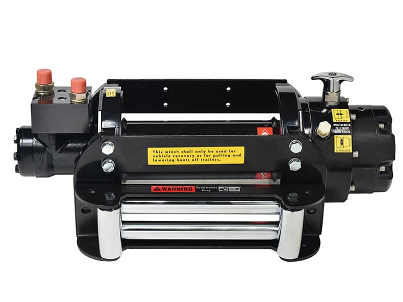 Hydraulic winch